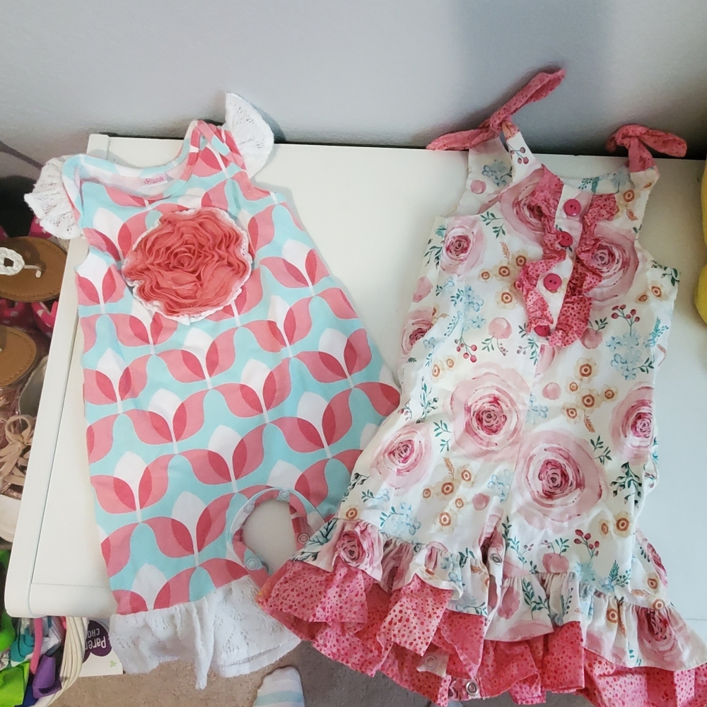 RicRac and Ruffles Romper